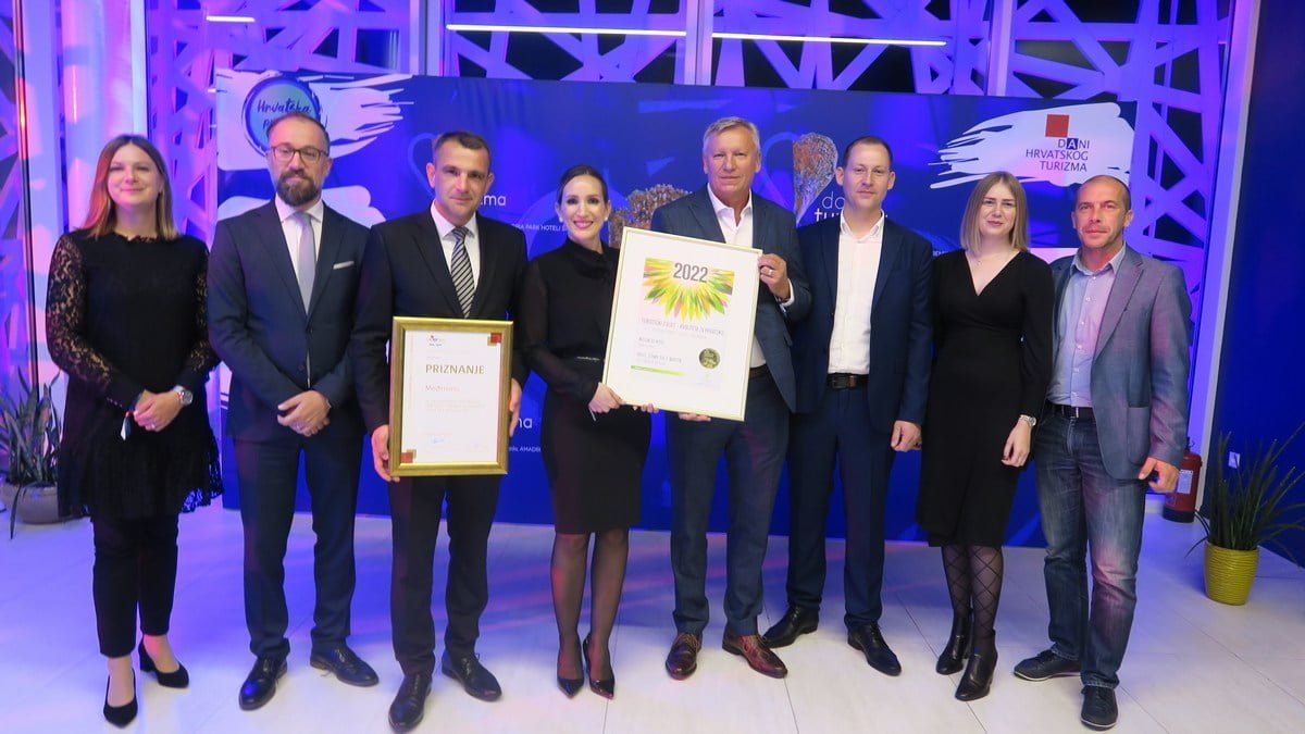 Pročitajte više o članku Međimurje na Danima hrvatskog turizma u Šibeniku proglašeno najuspješnijom destinacijom održivog turizma, Terme Sveti Martin imaju najbolji wellness hotel